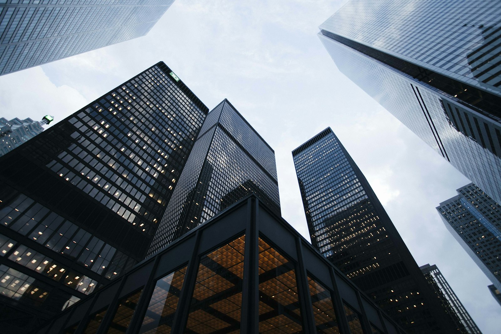 Commercial real estate skyline